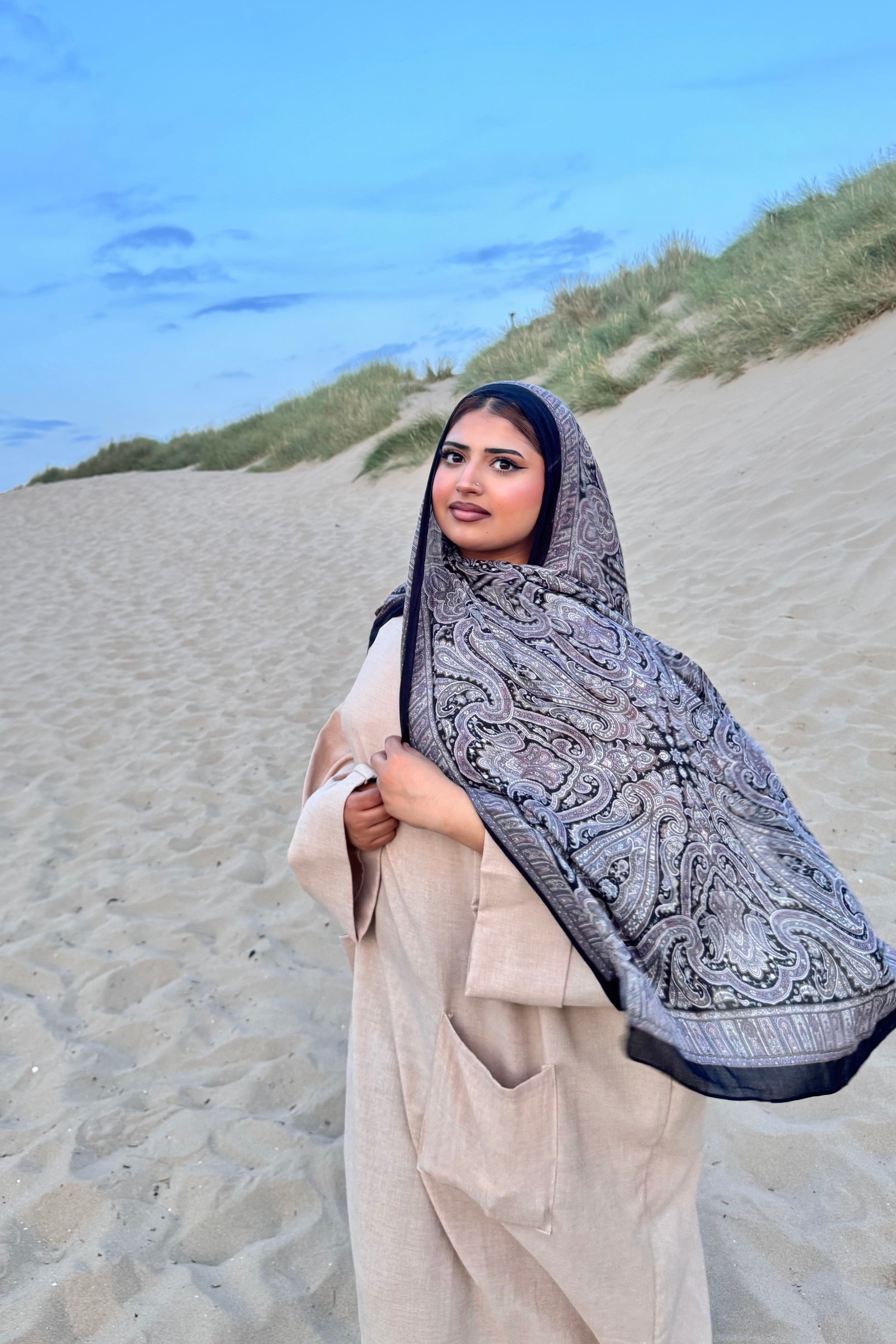 PashModal Hijab - Midnight